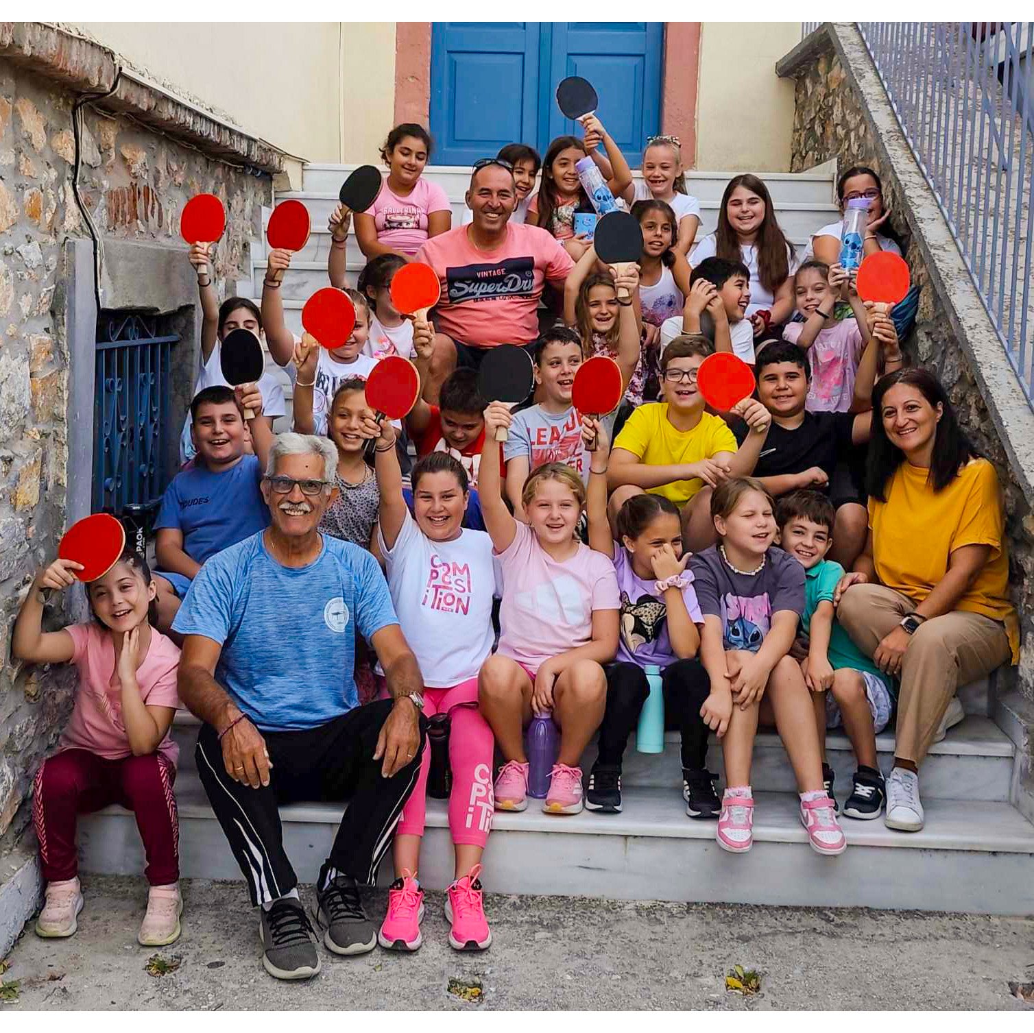 pingkpong mytilene gatelouzoi akadimia a