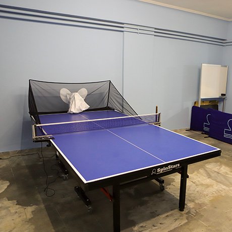 pingpong mytilene gatelouzoi robot